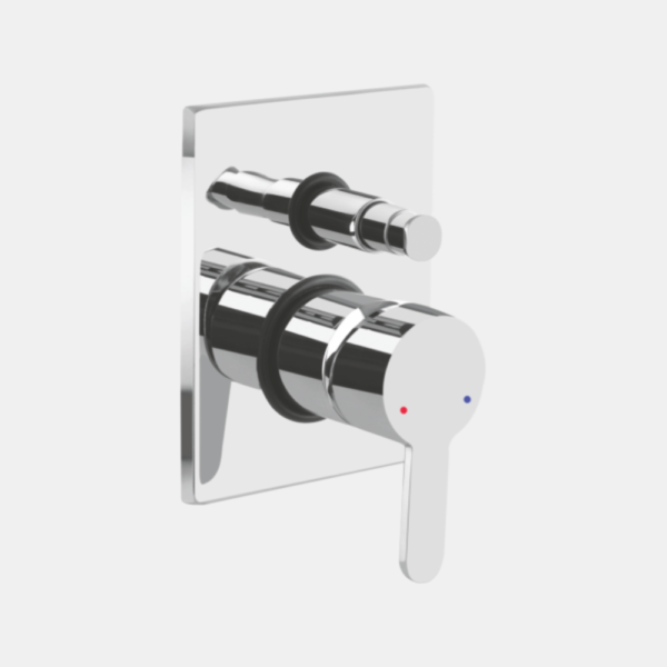 SINGLE LEVER CONCEALED DIVERTER